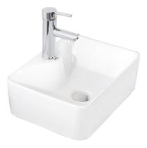 Cuba Pia Apoio Lavabo Banheiro Louça Smart 40x30 Cm