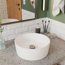 Cuba Pia Banheiro Serena e Valvula Inox Click Cuba Pia Banheiro Serena e Valvula Inox Click