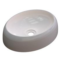 Cuba Pia de Apoio para Banheiro Oval Capri OV39W C08 Bege - Mpozenato Cuba Pia de Apoio para Banheiro Oval Capri OV39W C08 Bege - Mpozenato