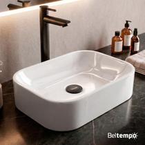 Cuba Pia De Apoio Sobrepor Retangular 37x27 Para Banheiro Lavabo Beltempo BT2010 Cuba Pia De Apoio Sobrepor Retangular 37x27 Para Banheiro Lavabo Beltempo BT2010