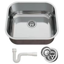 Cuba Pia Duranox N3 40x35x17 Polida Brilho C/Válvula e Sifão Cuba Pia Duranox N3 40x35x17 Polida Brilho C/Válvula e Sifão