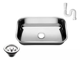 Cuba Pia Inox 304 Cozinha Nº2 56x34x17 As Funda