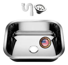 Cuba Pia Inox 40x34x14 - 430 American Steel Cuba Pia Inox 40x34x14 - 430 American Steel