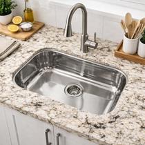 Cuba Pia Inox 430 Cozinha N 1 47x30x14 Eletrocubas Funda