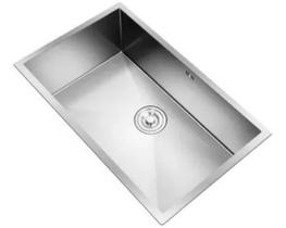 Cuba Pia Inox Gourmet Cozinha Sobrepor Ou Embutir 70x40x20cm