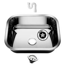 Cuba Pia Numero 0 Cozinha Inox 304 American 40X34X14 Funda