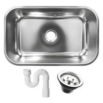 Cuba Pia Numero 1 Cozinha Inox American Steel 47x30x17 Fosco