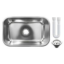 Cuba Pia Numero 1 Cozinha Inox AS 47x30x17 Fosco