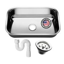 Cuba Pia Numero 2 Cozinha Inox 56x34x17 + Válvula + Sifão Cuba Pia Numero 2 Cozinha Inox 56x34x17 + Válvula + Sifão