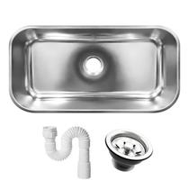 Cuba Pia Numero 2 Cozinha Inox American Steel 56x34x17 Fosco