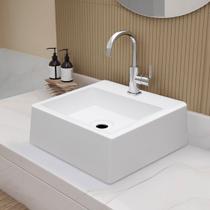 Cuba Pia Para Banheiro De Apoio Lavabo 30cmx30cm Palermo