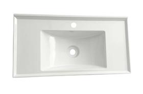 Cuba Pia Para Banheiro Em Plastico Lavabo Sobrepor Redonda ou RetangularI Cor:Retangular Branco Cuba Pia Para Banheiro Em Plastico Lavabo Sobrepor Redonda ou RetangularI Cor:Retangular Branco