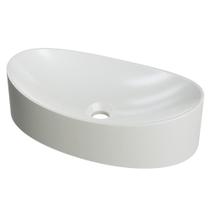 Cuba Pia Para Banheiro Oval Canoa 46cm Tânia C08 Bege - Mpozenato