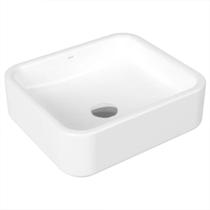 Cuba Pia Para Banheiro Retangular De Sobrepor 40x12,8x35cm Docol + Vavula de Click