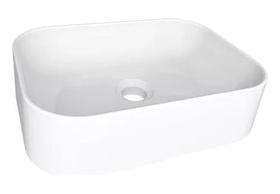 Cuba Pia Retangular Marmote Sintetico Para Banheiro Madri Branco - Rede Móveis Cuba Pia Retangular Marmote Sintetico Para Banheiro Madri Branco - Rede Móveis