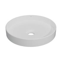 Cuba Pia Sobrepor Louça Piazza Redonda 34cm Branca Japi