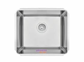 Cuba Profissional de embutir Tramontina Dritta Pro em Aço Inox com Acabamento Scotch Brite 50x40 cm Cuba Profissional de embutir Tramontina Dritta Pro em Aço Inox com Acabamento Scotch Brite 50x40 cm