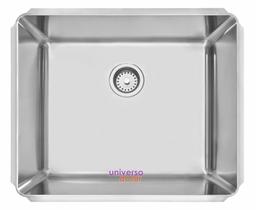 Cuba Profissional de embutir Tramontina Dritta Pro em Aço Inox com Acabamento Scotch Brite 60x50 cm