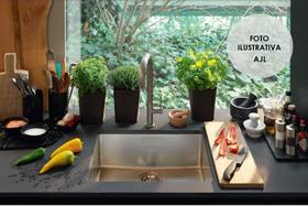 Cuba Quadrada Inox Cozinha Gourmet 60X40 Inox 304 - Estilo e Funcionalidade para Seu Espaço AJLstore