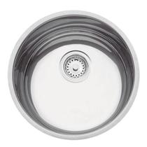 Cuba Redonda de Embutir Tramontina 35 bl Standard em Aço Inox Polido 35cm Aço 430