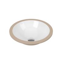 Cuba Redonda Embutir 39x14 Cm Banheiro Standard Branco - Docol
