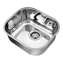 Cuba Retangular 40x34x18 Aço 304 Válvula 4.1/2 - Franke