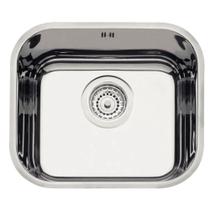 Cuba Retangular Aço Inox 40X34 AB 94020/203 Prime Perfecta Standart Com Saída Cuba Retangular Aço Inox 40X34 AB 94020/203 Prime Perfecta Standart Com Saída