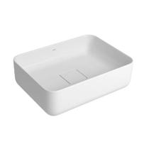 Cuba Retangular de Apoio 40cm Branco