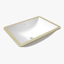 Cuba Retangular de Embutir SE-42 Branco Lorenzetti