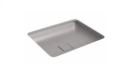 Cuba Retangular Embutir 50cm Soft Antracite Deca L.33050.85