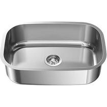 Cuba Retangular Inox N2 560X350X135mm aço 430 Polida - Ghel Plus