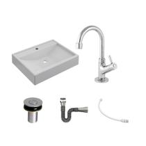 Cuba RT49 C/Torn 1198 e Válv Click V2 +Sifão Crom e Flexivel