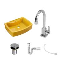 Cuba RT50 C/Torneira Luxo e Válvula Click V2 + Sifão e Flex