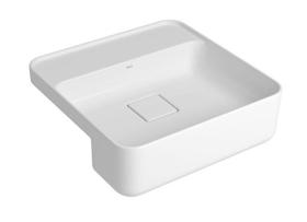 Cuba Semiencaixe C/ Mesa 40cm Deca Slim Branca L.61040.M.17