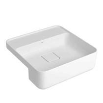 Cuba Semiencaixe Quadrada Mesa Slim 40x40x13 Cm Branco L.61040.m.17 - Deca