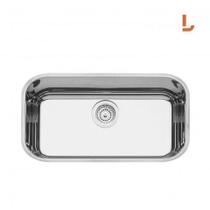 Cuba Simples para Cozinha Lavínia Retangular Inox com Válvula Brilhante - Tramontina Cuba Simples para Cozinha Lavínia Retangular Inox com Válvula Brilhante - Tramontina