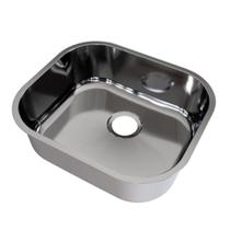 Cuba Simples Riva de Embutir em Inox sem Válvula e sem Polimento 40 x 34 x 12,0cm Docol