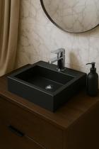 Cuba Sobrepor Banheiro Retangular 49,2x10x36,7cm Multimóveis CR10148 Cuba Sobrepor Banheiro Retangular 49,2x10x36,7cm Multimóveis CR10148