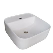 Cuba Sobrepor De Cerâmica Para Banheiro/Lavabo 38X38X14 Cm