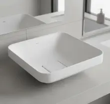 Cuba Sobrepor Deca 30x30 L.21030.17 Quadrada Branca Acabamen