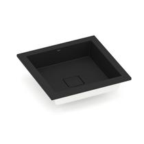 Cuba Sobrepor e Embutir sem Mesa Terra T12 Preto/Matte Black Roca