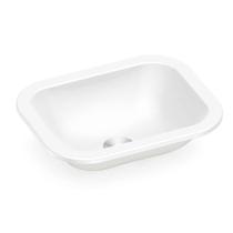 Cuba Sobrepor/Embutir Retangular 390x310 Branco Celite Cuba Sobrepor/Embutir Retangular 390x310 Branco Celite