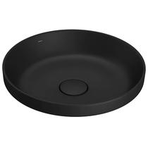 Cuba sobrepor redonda deca 40cm ébano fosco l2204094
