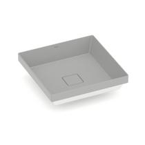 Cuba Sobrepor sem Mesa Terra T16 Cinza/Stone Roca Cuba Sobrepor sem Mesa Terra T16 Cinza/Stone Roca