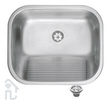 Cuba Tanque Inox 50x40 Tramontina Hera Grande Linha Prime 34 litros Acetinado Fosco De Embutir ou Sobrepor