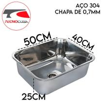 Cuba Tecnocuba Industrial 50x40x25 Aço Inox 304
