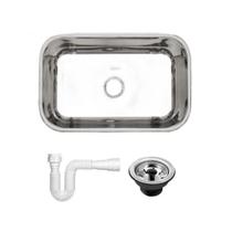 Cuba Tecnocuba / MEGANOX Nº2 - 56x34x14 Cm + C/valvula + Sifão Cuba Tecnocuba / MEGANOX Nº2 - 56x34x14 Cm + C/valvula + Sifão