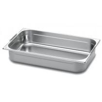 Cuba Tramontina 1/1 em Aço Inox com Alças Moveis Profundidade 65 mm - Aço 304 Cuba Tramontina 1/1 em Aço Inox com Alças Moveis Profundidade 65 mm - Aço 304