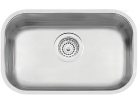 Cuba Tramontina Aço Inox Prime 47x30x17 Número N 1 Cozinha Pia Lavínia Acetinada Fosca com Válvula e Sifão