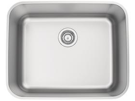 Cuba tramontina dora 50x40x20cm c/ valvula 4 1/2 r6 aco inox acetinado 94018112